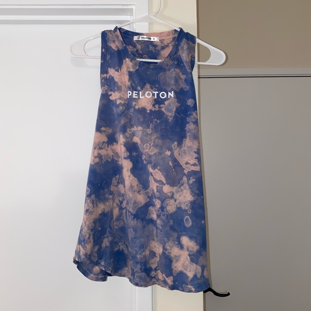 Peloton Unisex Tie Dye Tank